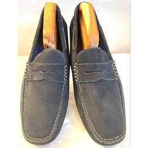 Johnston & Murphy Gray Loafers